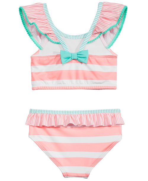 Penelope Mack Toddler Girls 2-Pc. Striped Swimsuit & Reviews - Swimwear ...