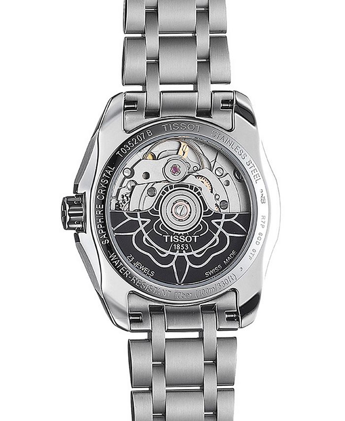 Tissot Women's Swiss Automatic Couturier Powermatic 80 Stainless Steel