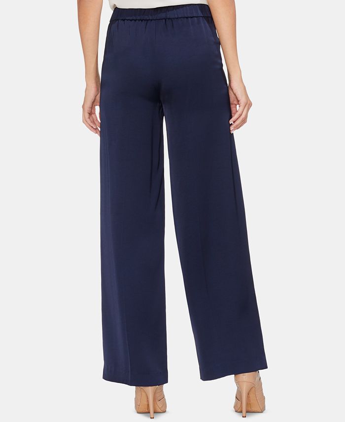 Vince Camuto Pull-On Pleated Pants - Macy's