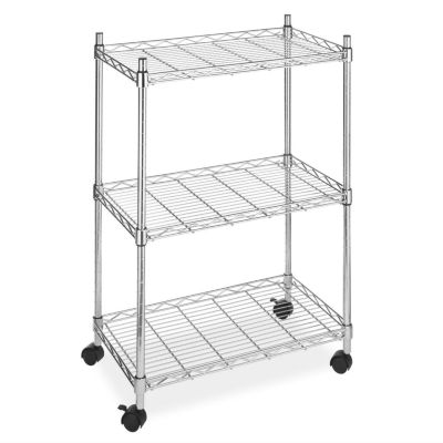 Whitmor - Supreme 3-Tier Rolling Cart