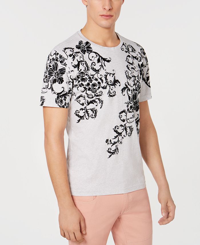 INC International Concepts I.N.C. Men's Floral Print T-Shirt, Created ...