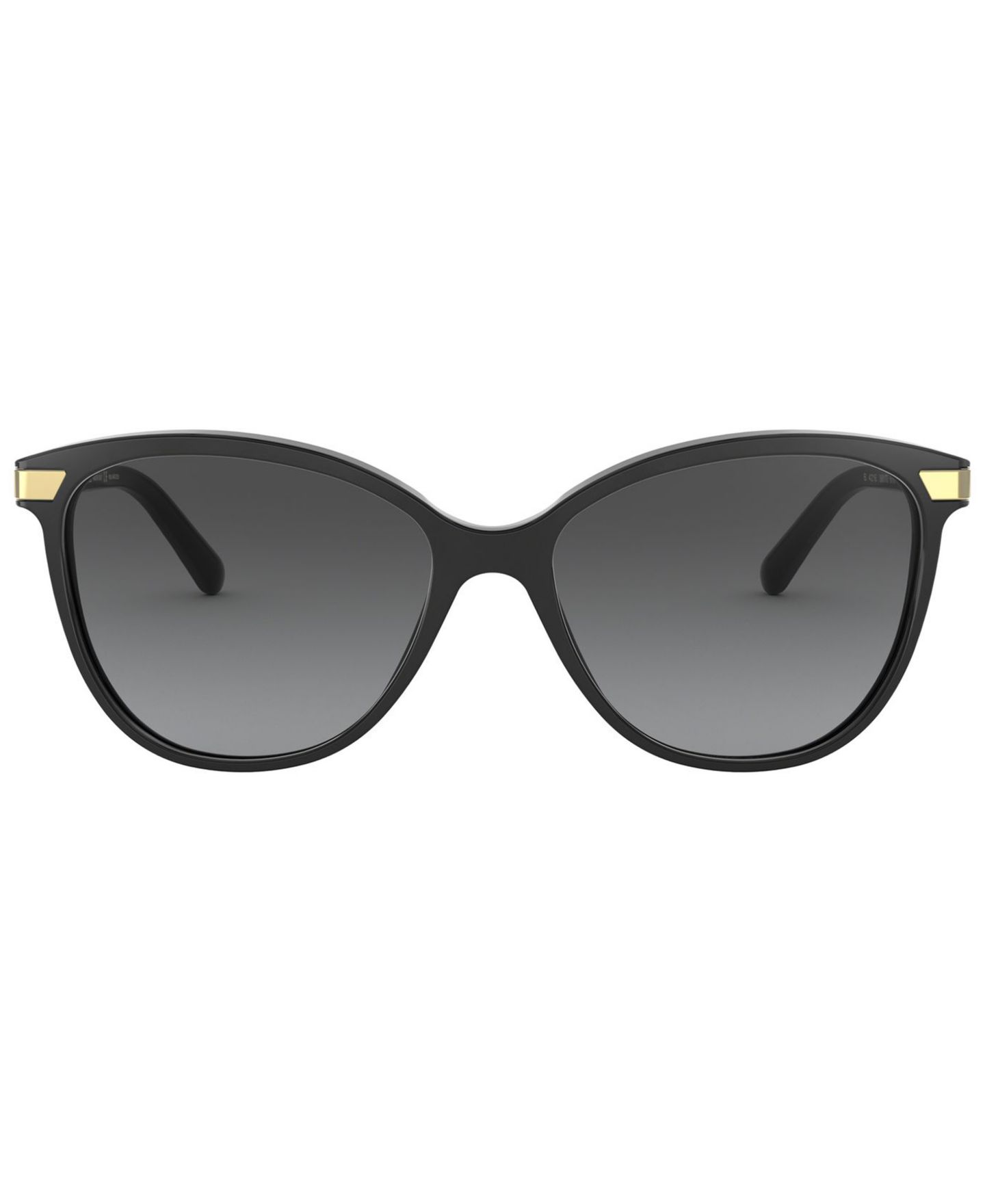 Женские солнцезащитные очки Burberry Polarized Sunglasses, BE4216, цвет: Чёрный / Серый градиентный — фото 2
