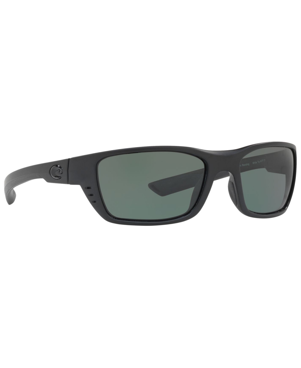 Shop Costa Del Mar Polarized Sunglasses, Whitetip 58 In Black Black,grey Polar