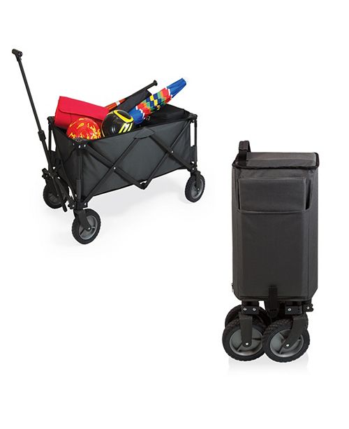 Picnic Time Oniva™ by Adventure Wagon Dark Grey Folding Utility Wagon