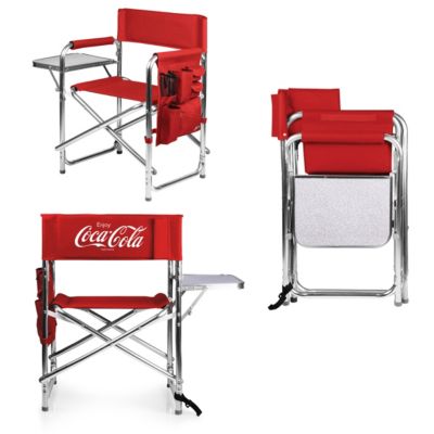 by Picnic Time Coca-Cola Portable Folding Sports Chair