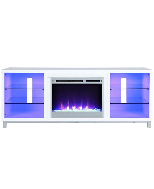 Ameriwood Home Norton 70 Inch Fireplace TV Stand & Reviews Furniture