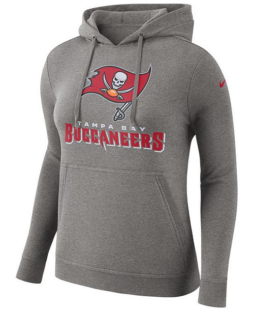 Nike Women S Tampa Bay Buccaneers Club Pullover Hoodie Sports