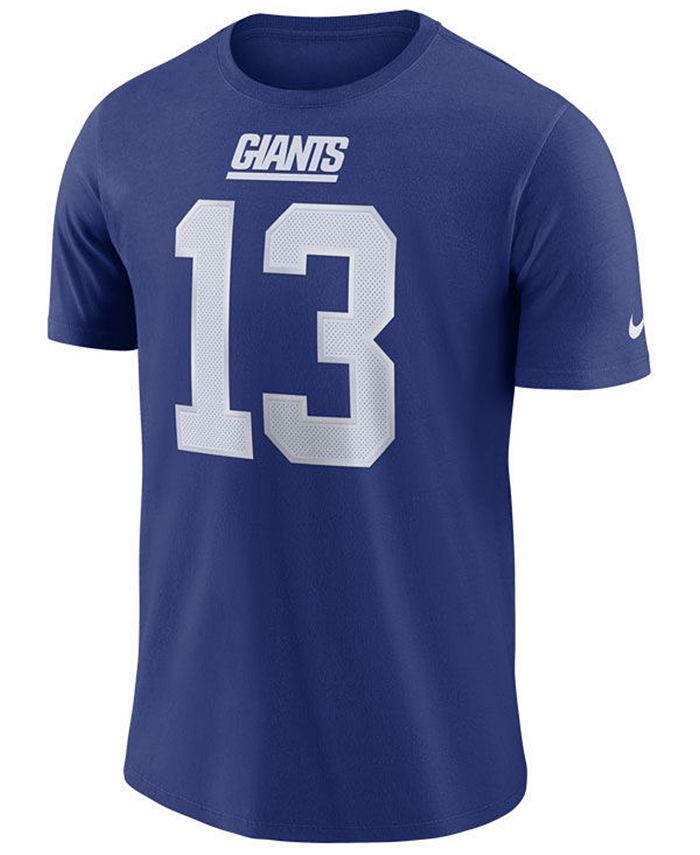 Nike Men's Odell Beckham Jr. New York Giants Player Pride Name and ...