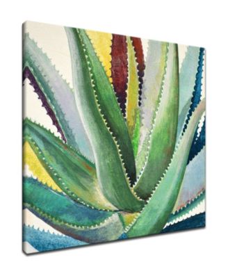 'Botanical Bliss I' Floral Canvas Wall Art, 30x30"
