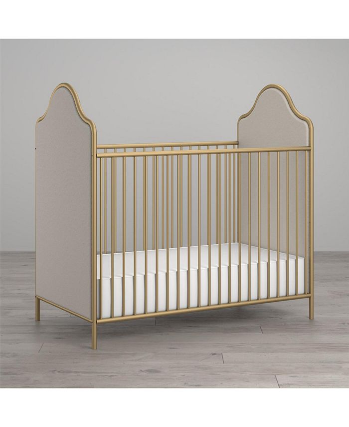 Little Seeds Piper Upholstered Metal Crib Macy's
