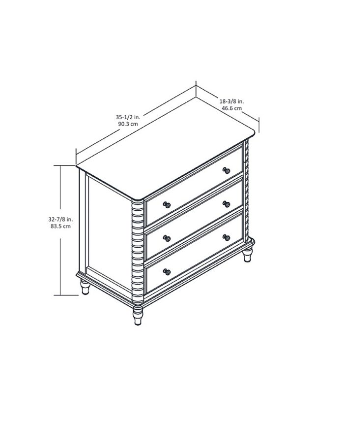 Little Seeds Rowan Valley Linden 3 Drawer Changing Table Macy's