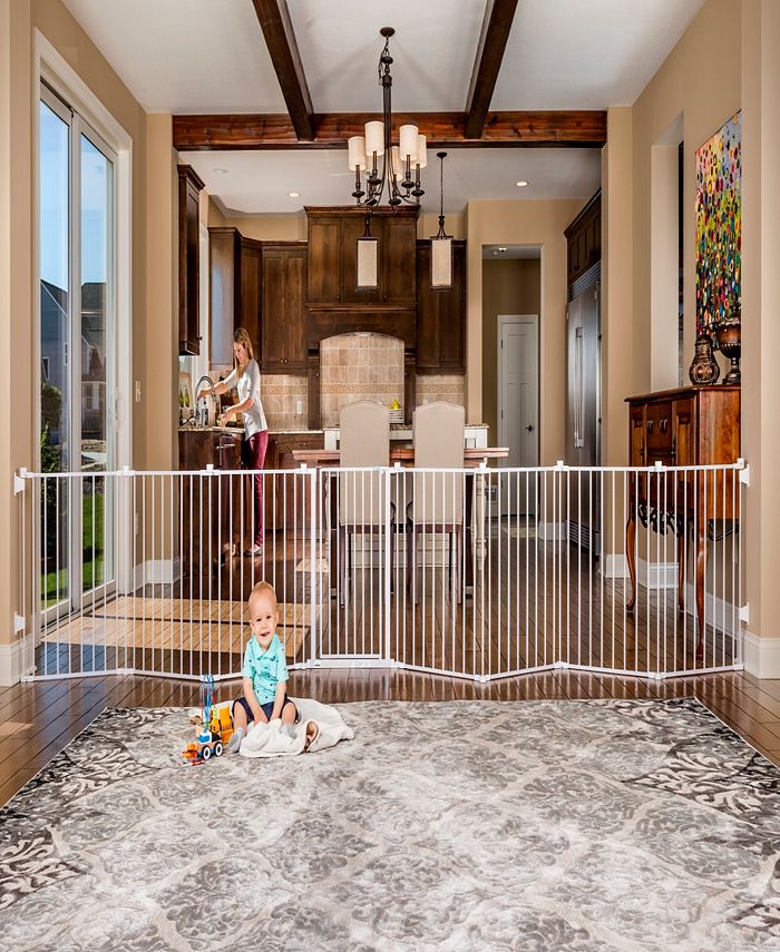 Regalo 4IN1 Play Yard Configurable Metal Safety Gate Macy