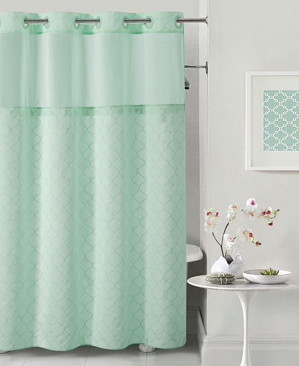 Hookless Mosaic 3in1 Shower Curtain & Reviews Shower Curtains Bed & Bath Macy's