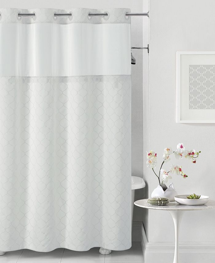 Hookless Mosaic 3in1 Shower Curtain Macy's