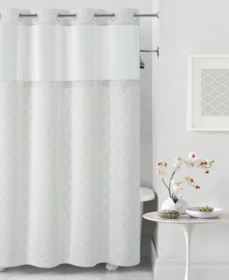 Hookless Mosaic 3-in-1 Shower Curtain - Macy's