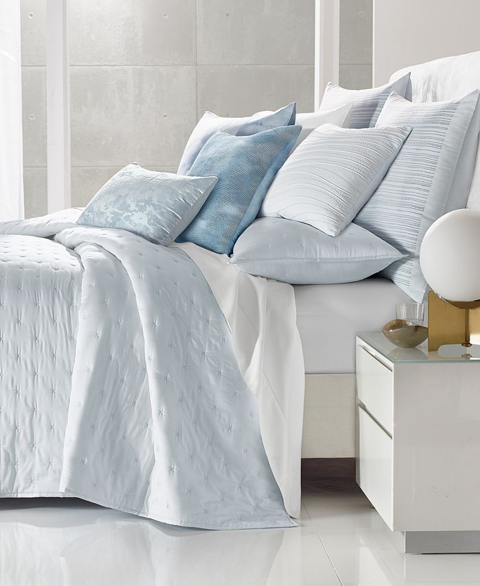Hotel Collection CLOSEOUT! Ethereal Queen Coverlet, Created for Macy's