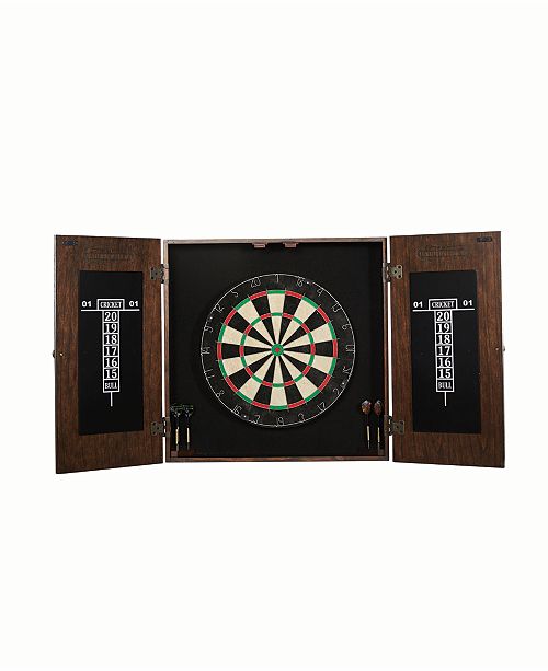 Md Sports Barrington Webster Bristle Dartboard And Solid Wood