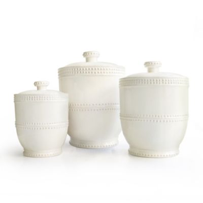 American Atelier - Bianca Bead Canister, Set of 3