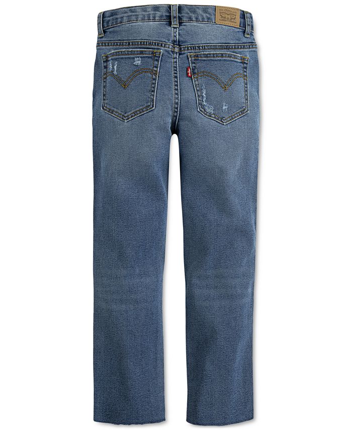 Levi's Big Girls High Rise Straight Jeans & Reviews - Jeans - Kids - Macy's