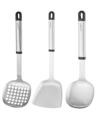 BergHOFF Essentials 3Pc Asian Prep Set, Stainless Steel, Hollow Handle