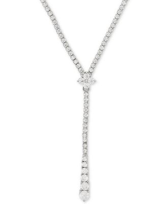 cz lariat necklace