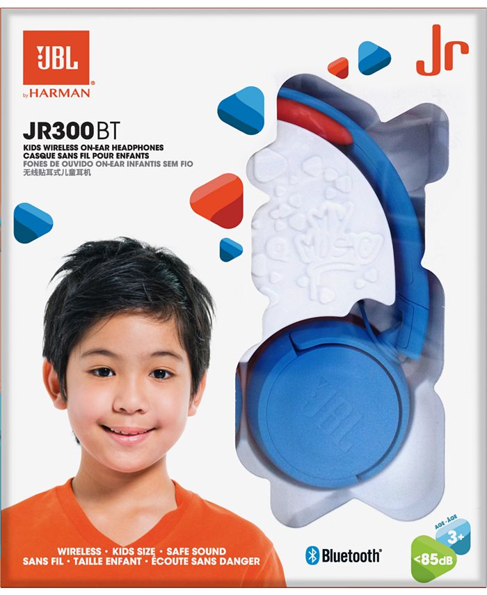 JBL JR300BT Bluetooth Wireless Headphones - Macy's