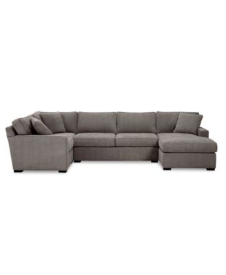 Radley 4-Pc. Fabric Chaise Sectional Sofa with Corner Piece, Created for Macy's