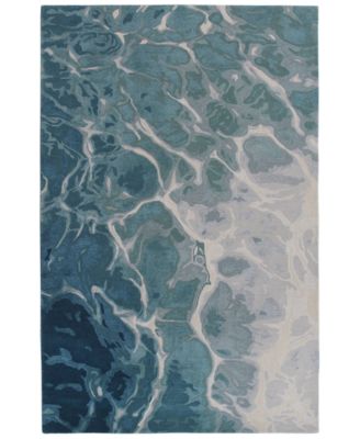 Liora Manne' - Corsica 9146 Water 5' x 7'6" Area Rug