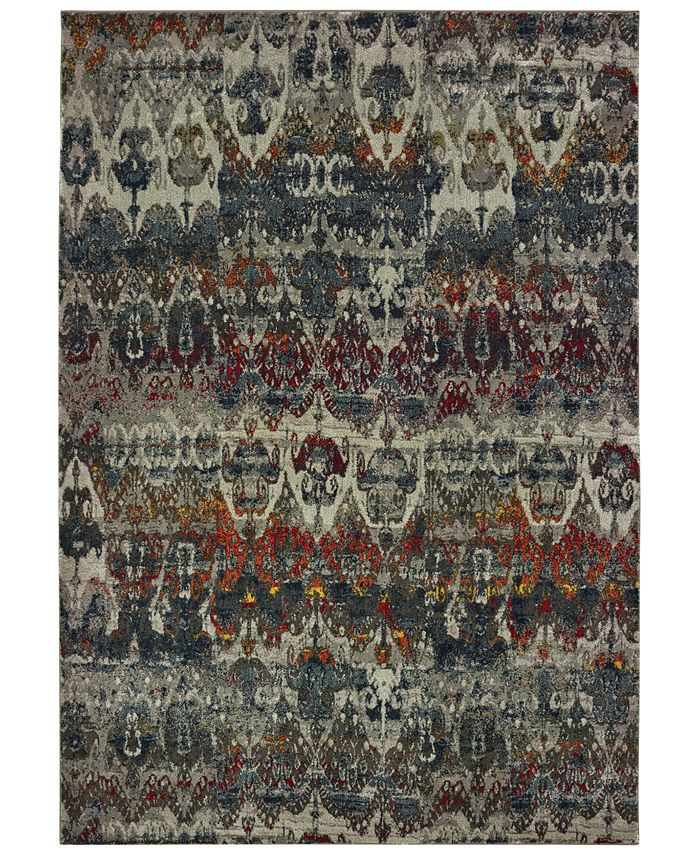 Oriental Weavers - Mantra 48V Gray/Multi 5'3" x 7'6" Area Rug