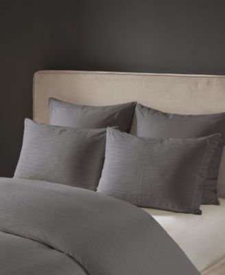 Hanae Yarn-Dyed 3-Pc. Duvet Cover Set, Full/Queen