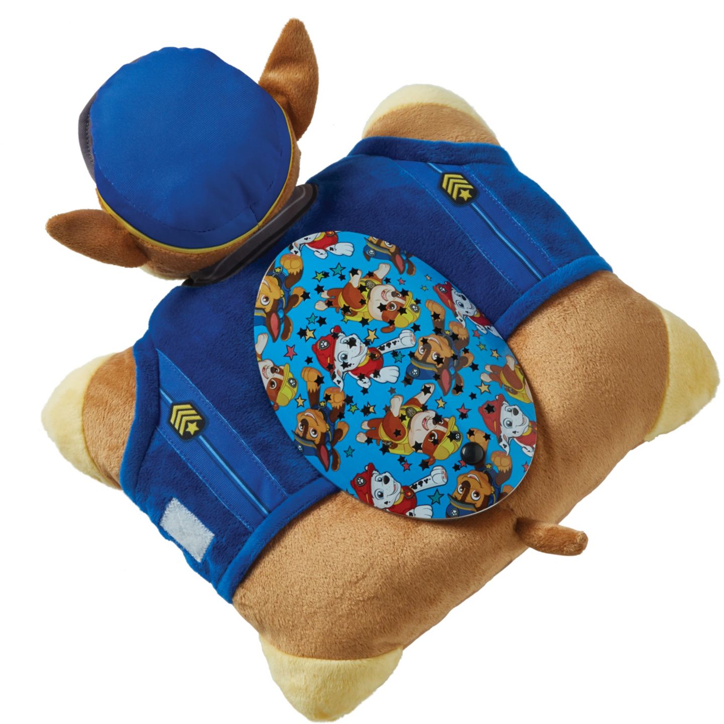 Детская мягкая игрушка Pillow Pets PAW Patrol Chase Sleeptime Lite 11" Plush — фото 4