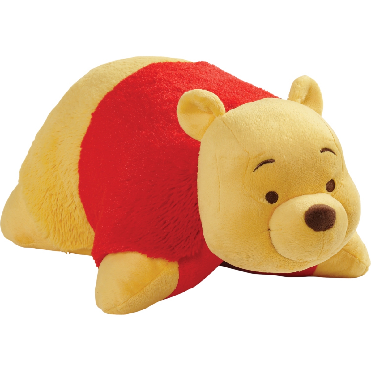 Pillow Pets Kids' Disney Winnie The Pooh Bear Stuffed Animal Plush Toy In Medium Yel