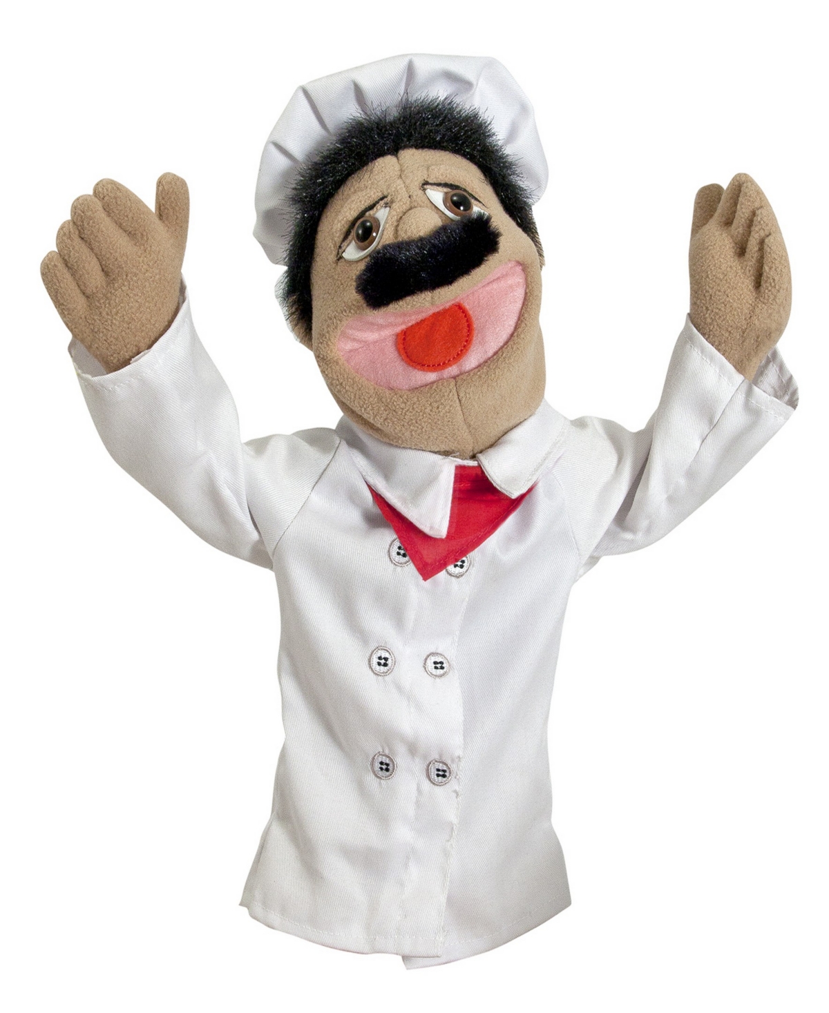 Shop Melissa & Doug Chef Puppet With Detachable Wooden Rod For Animated Gestures In Multi