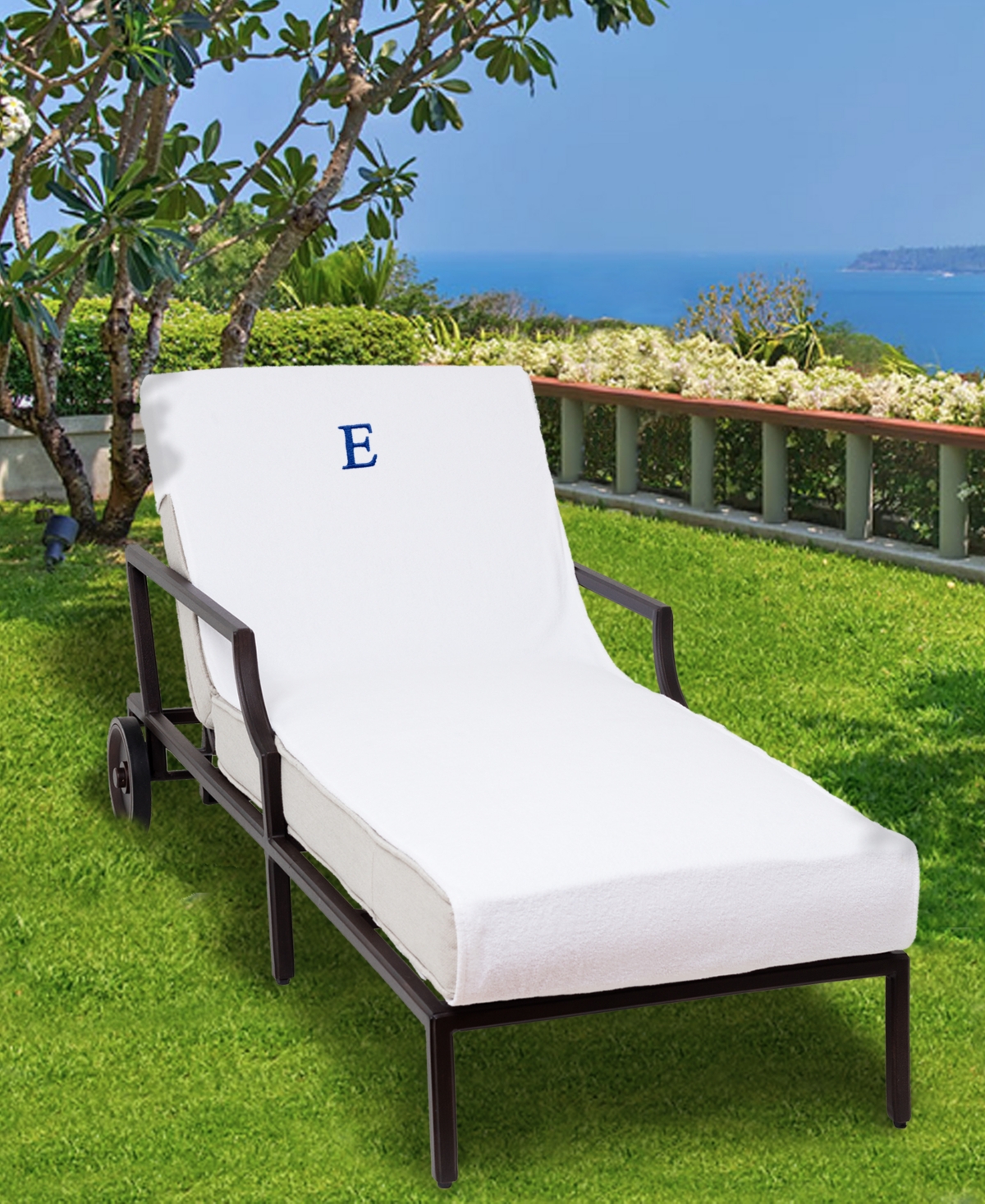 Personalized 100% Turkish Cotton Chaise Lounge Cover - Z