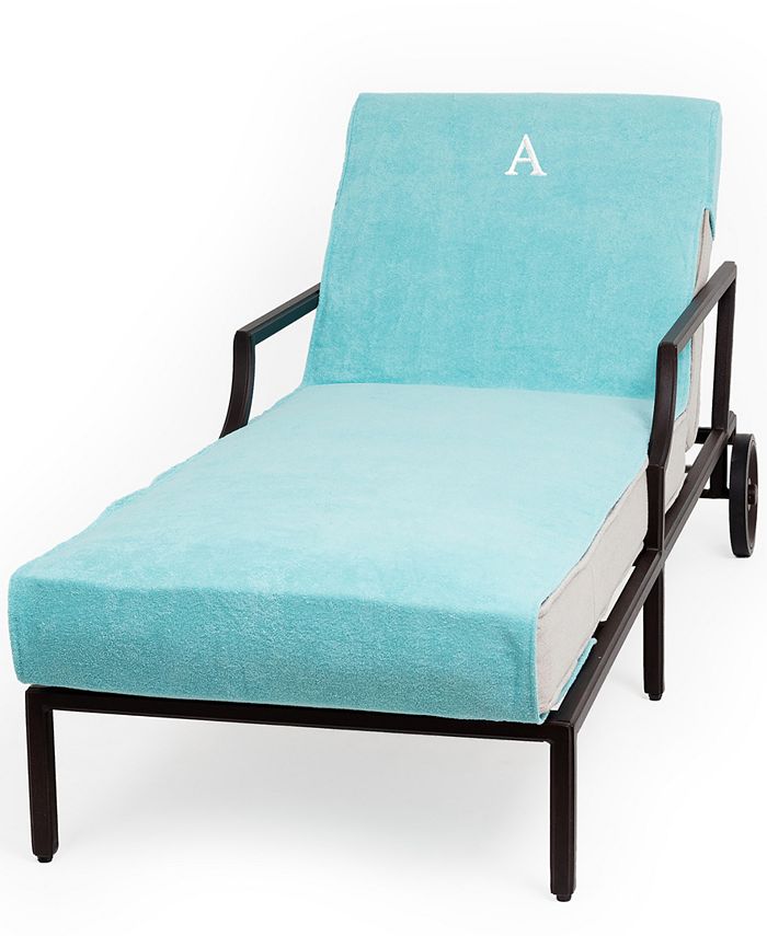 Linum Home Personalized 100 Turkish Cotton Chaise Lounge Cover Macy's