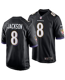 Men's Lamar Jackson Baltimore Ravens Game Jersey