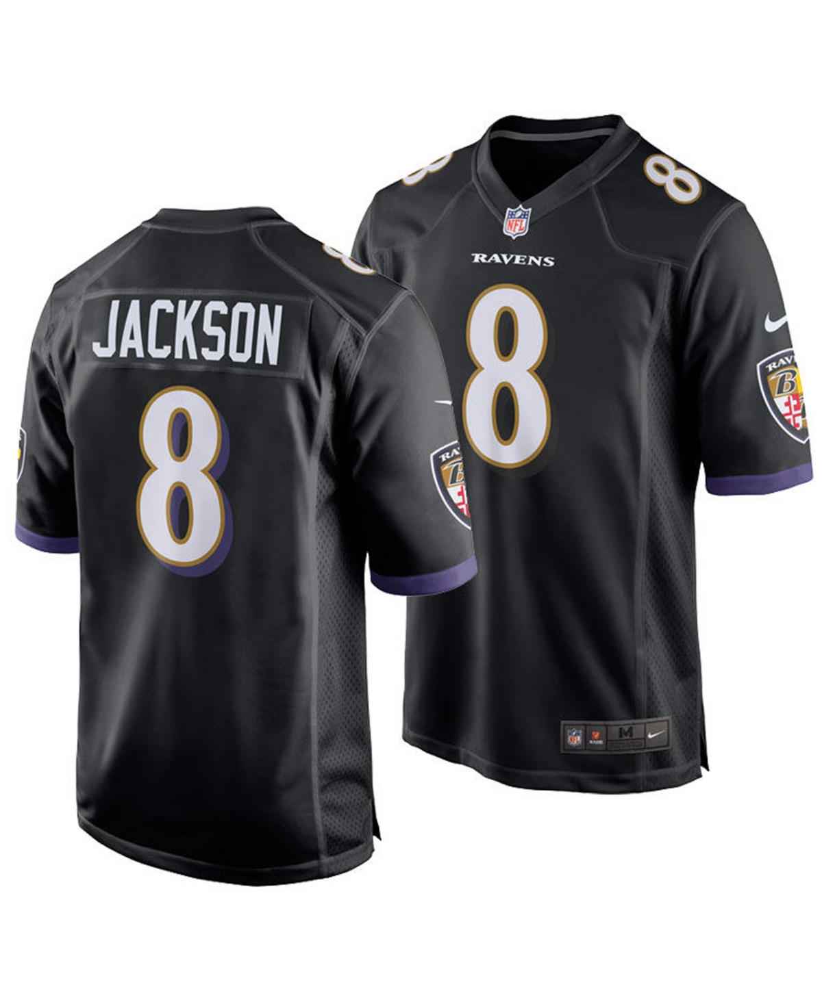 Nike Men's Lamar Jackson Baltimore Ravens Game Jersey