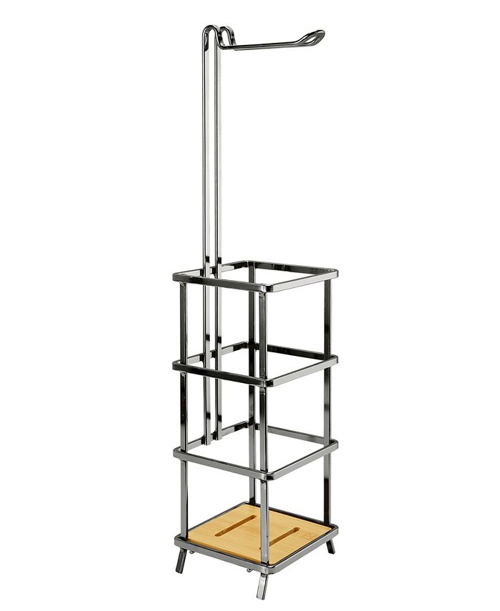 Laura Ashley Natural Bamboo Toilet Paper Holder & Dispenser Macy's