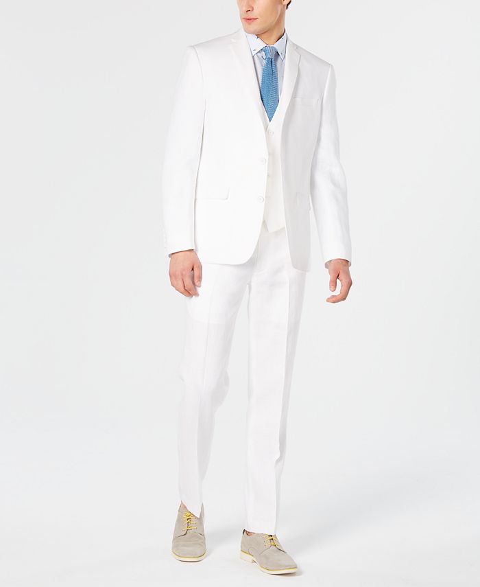 Bar III Men's Slim-Fit White Suit Separates, Created for Macy's - Macy's
