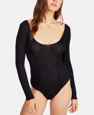 Free People - Nikita Long-Sleeve Bodysuit