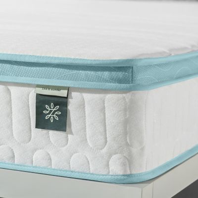 Zinus Mint Green 8 Inch Hybrid Spring Mattress / Firm Support Delivered ...