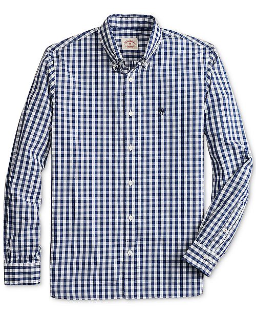 Brooks Brothers Men S Gingham Shirt Reviews Casual Button