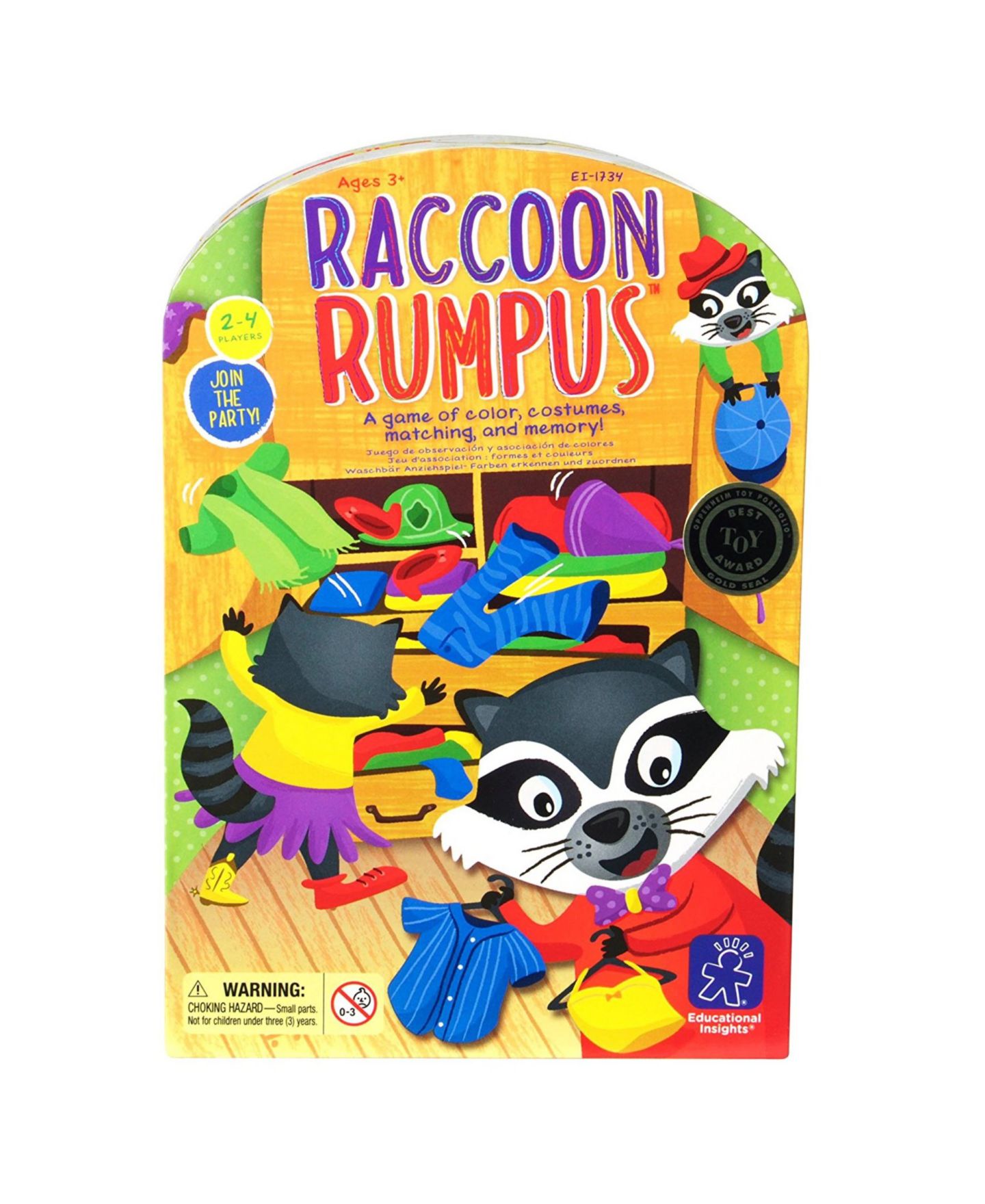 Детская игрушка Educational Insights Raccoon Rumpus — фото 16