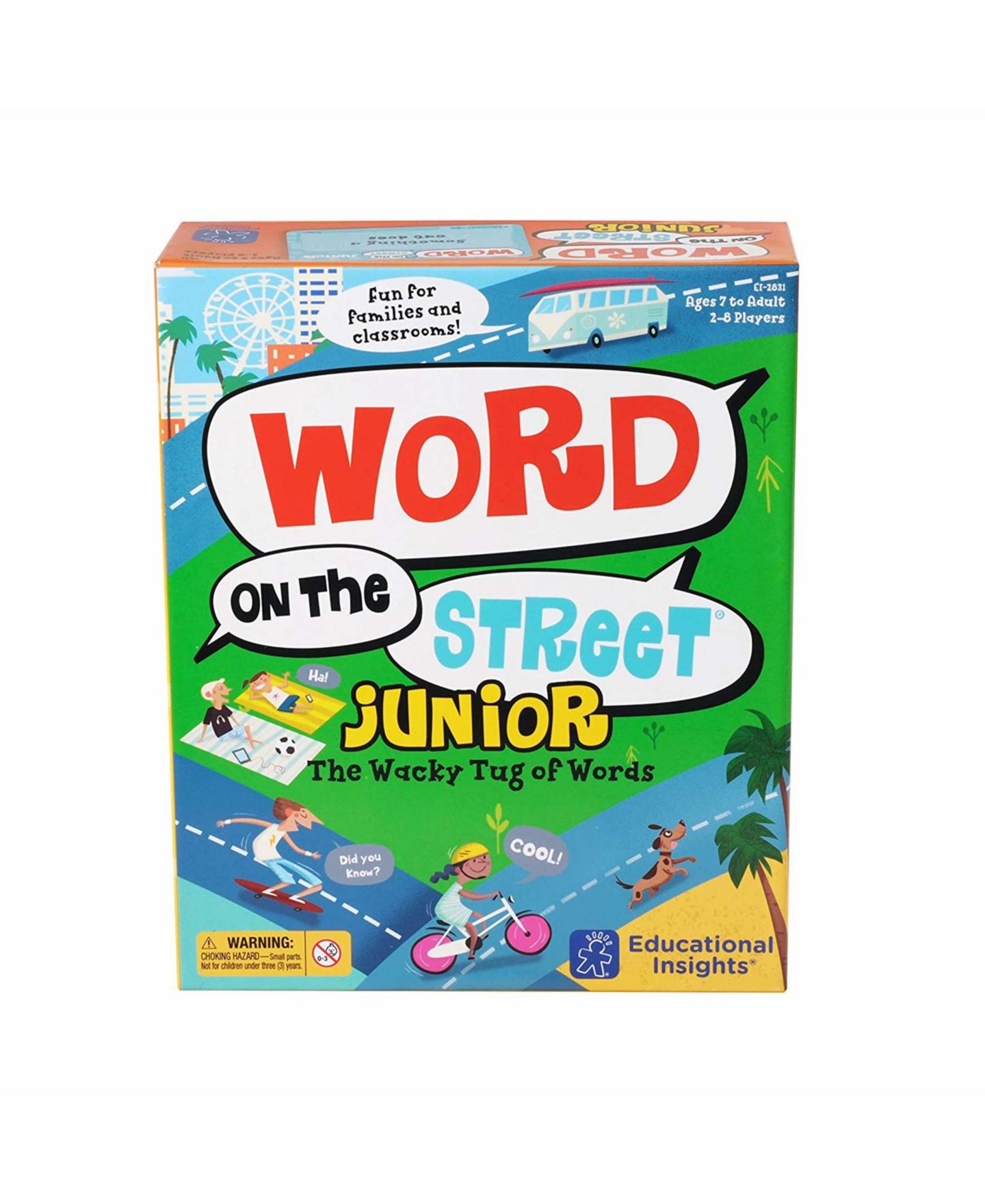 Детская настольная игра Areyougame Word on the Street Junior Family Educational Board Game, Ages 7+ — фото 13