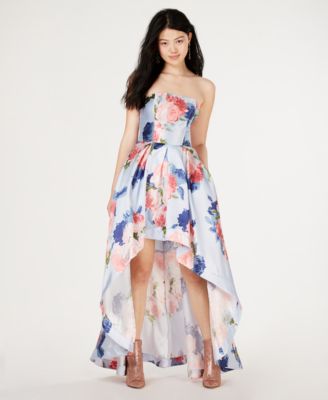macy's floral dresses