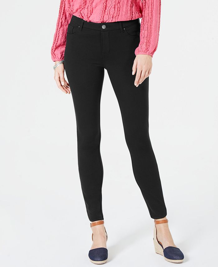 Style & Co Zippered-Hem Skinny Pants, Created for Macy's & Reviews ...