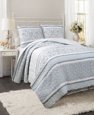 Nisha 3-Pc Set Quilt Set, King