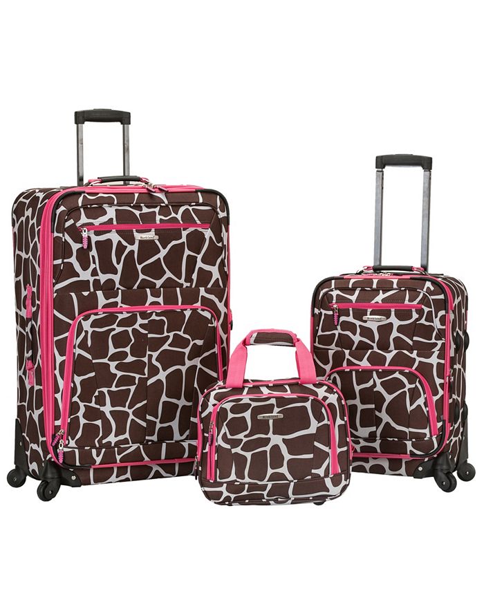 Rockland Pasadena Softside 3Pc. Luggage Set Macy's
