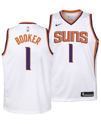 devin booker white suns jersey