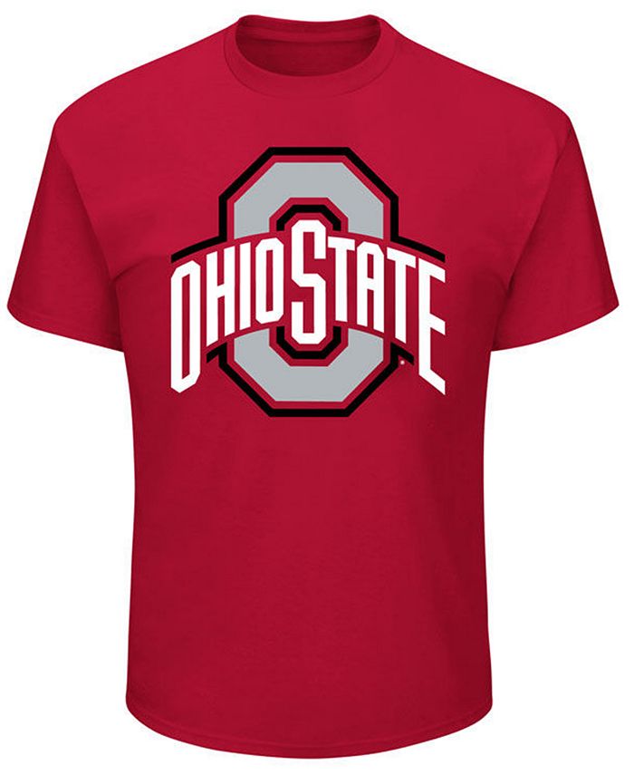 Profile Men's Big & Tall Ohio State Buckeyes Big Logo T-Shirt - Macy's